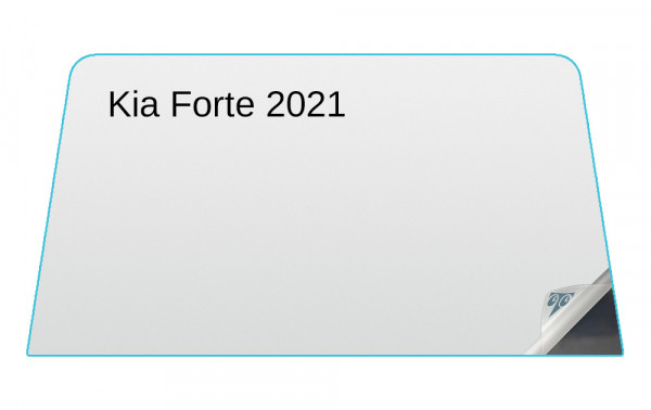 Kia Forte 2021 8-inch In-Dash Screen Protector Image
