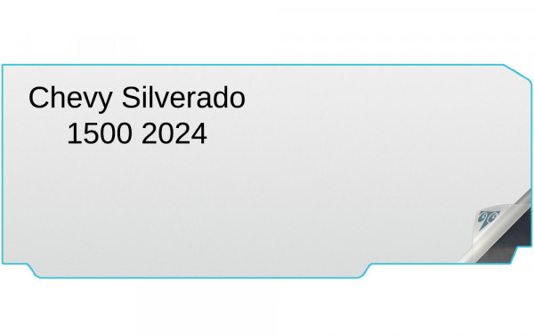Chevy Silverado 1500 2024 13.4-inch In-Dash Screen Protector Image