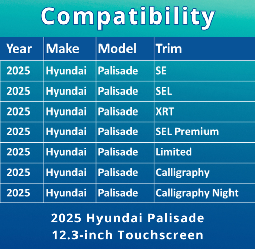 3494-03 Compatibility Chart