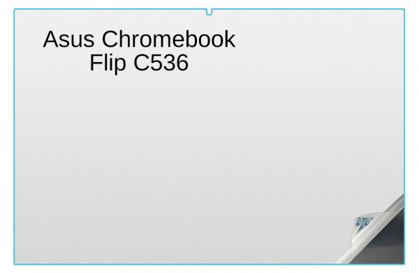 ASUS Chromebook Flip C536 15.6-inch Convertible Laptop Privacy Filter or Screen Protector Image
