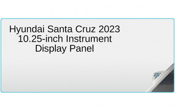 Hyundai Santa Cruz 2023 10.25-inch Instrument Display Panel Screen Protector Image