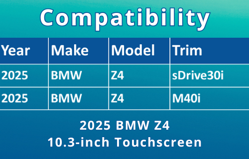 3769-01 Compatibility Chart