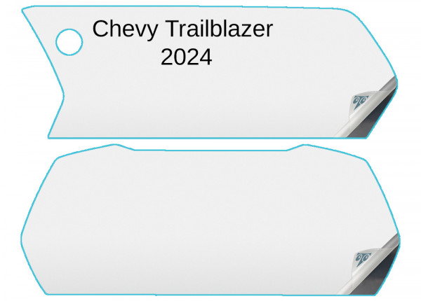 Chevy Trailblazer 2024 11-inch and 8-inch In-Dash Screen Protectors Image