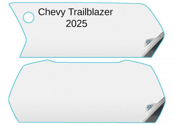 Chevy Trailblazer 2025 11-inch and 8-inch In-Dash Screen Protectors Image