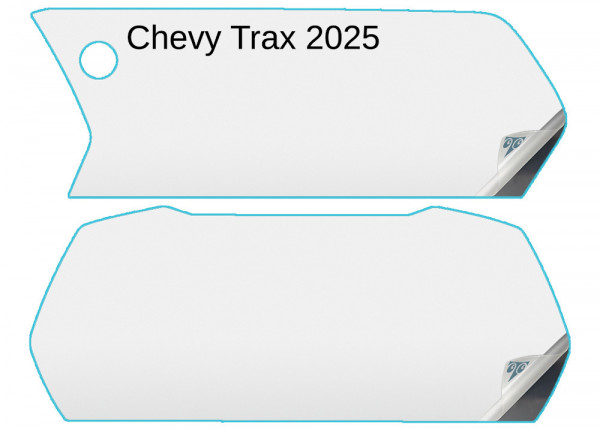 Chevy Trax 2025 11-inch and 8-inch In-Dash Screen Protectors Image
