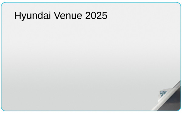 Hyundai Venue 2025 8-inch (Edge-to-Edge Glass/Digital Bezel) In-Dash Screen Protector Image