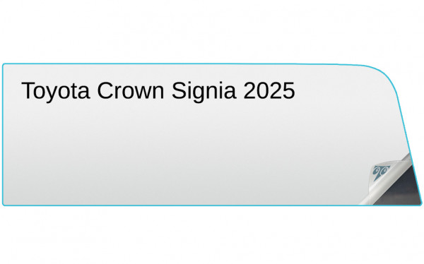 Toyota Crown Signia 2025 12.3-inch In-Dash Screen Protector Image