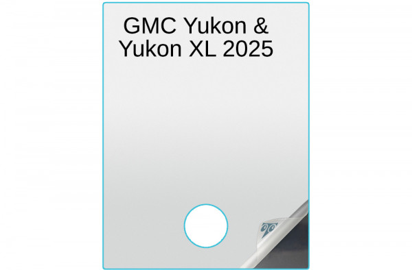 GMC Yukon & Yukon XL 2025 16.8-inch In-Dash Screen Protector Image