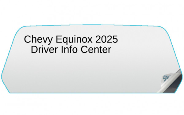 Chevy Equinox 2025 11-inch Driver Info Center Screen Protector Image
