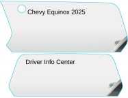 Main Image for Chevy Equinox 2025 11.3-inch and 11-inch In-Dash Screen Protectors