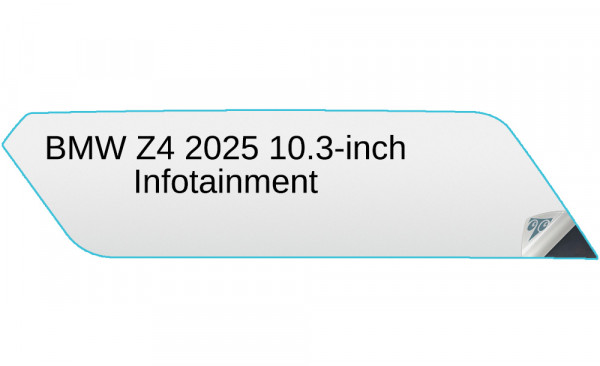 BMW Z4 2025 10.3-inch Infotainment Screen Protector Image