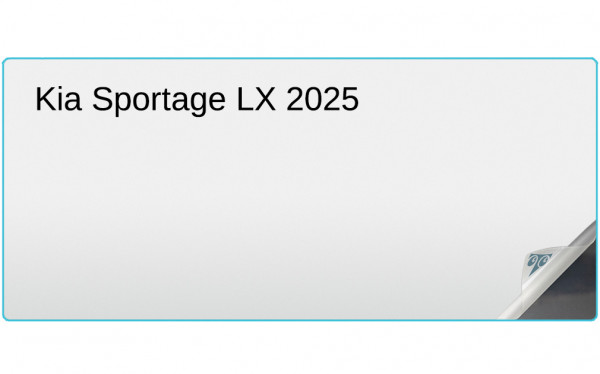 Kia Sportage LX 2025 12.2-inch Instrument Display Screen Protector Image