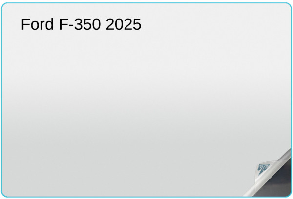 Ford F-350 2025 12-inch In-Dash Screen Protector Image