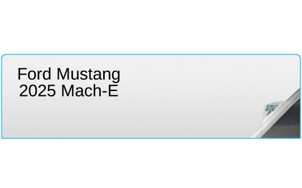 Ford Mustang 2025 Mach-E 10.2-inch Instrument Panel Screen Protector Image