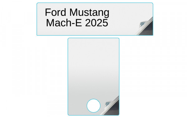 Ford Mustang Mach-E 2025 10.2-inch and 15.5-inch In-Dash Screen Protectors Image