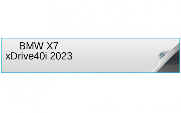 BMW X7 xDrive40i 2023 30-inch In-Dash Screen Protector Image