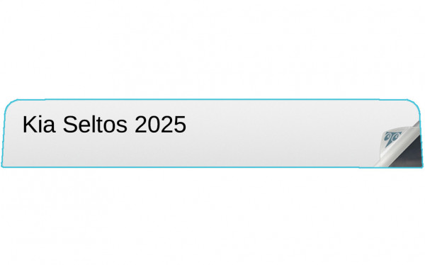 Kia Seltos 2025 10.25-inch Infotainment / Instrument Display Screen Protector Image