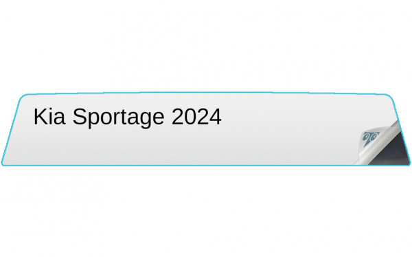 Kia Sportage 2024 12.3-inch Dual Panoramic In-Dash Screen Protector Image