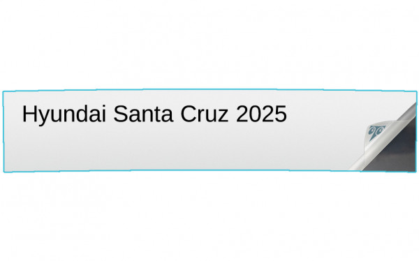 Hyundai Santa Cruz 2025 12.3-inch Dual In-Dash Screen Protector Image