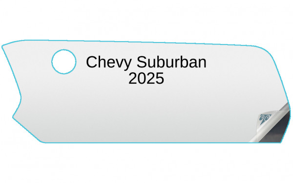 Chevy Suburban 2025 17.7-inch In-Dash Screen Protector Image