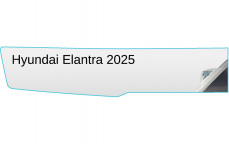 Main Image for Hyundai Elantra 2025 10.25-inch Driver Display / Infotainment Screen Protector