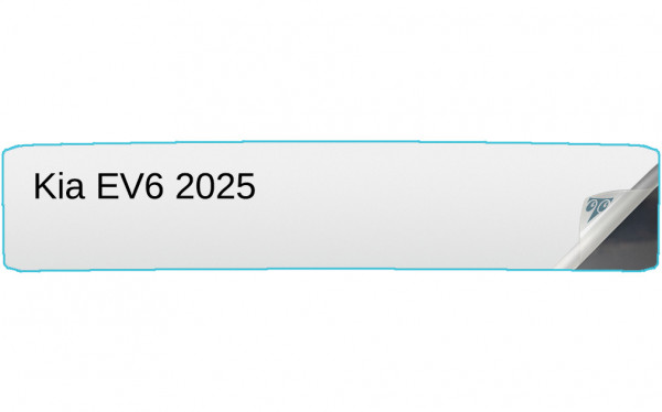 Kia EV6 2025 12.3-inch Panoramic Display Screen Protector Image