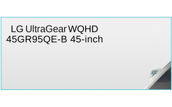 LG UltraGear WQHD 45GR95QE-B 45-inch OLED Curved Gaming Monitor Privacy Filter or Screen Protector Image