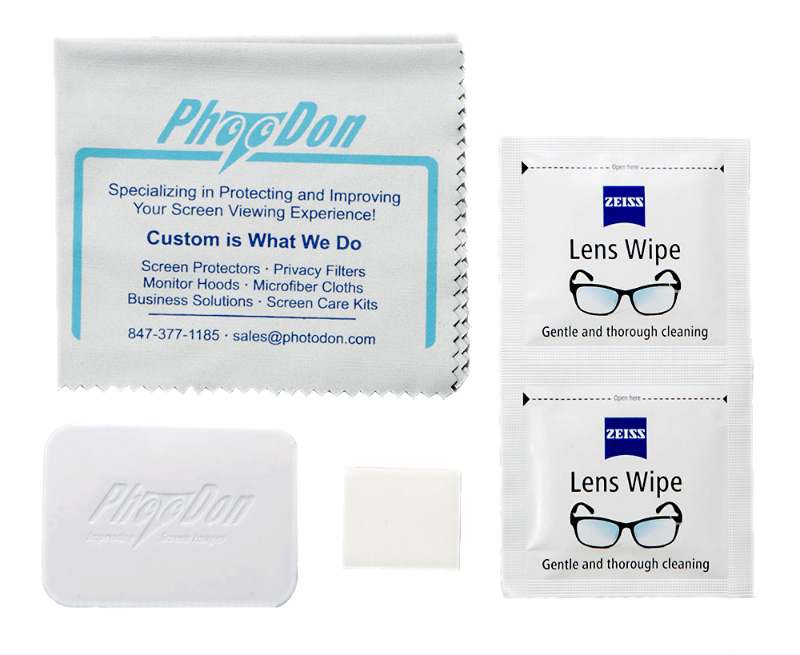 Lens Wipes with Microfiber Cloths - 400 Lens Cleaning Wipes and 10