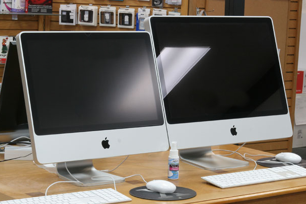 Anti-glare film on imacs