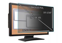 Main Image for 19-inch Monitor Privacy Filter - Widescreen - 16 1/16'' x 10 1/16'' (408.4 x 256mm)