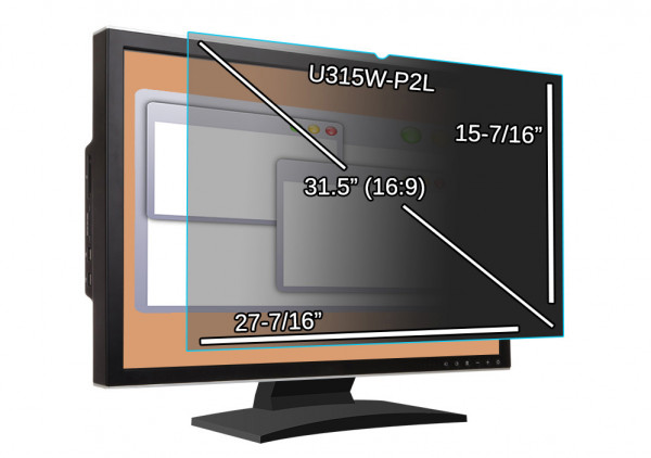 31.5-inch Monitor Privacy Filter - Widescreen Image