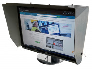 Custom Office Monitor Hood