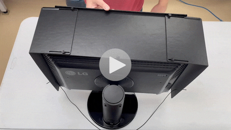 Photodon Standard Adjustable Monitor Hood for 20-25-inch Width Monitor Displays Photodon universal 24-inch 16:9 Monitor Privacy Filter