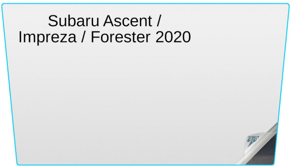 Subaru Ascent / Impreza / Forester 2020 8-inch In-Dash Screen Protector Image