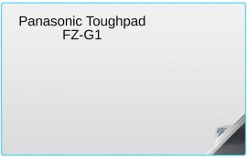 10.1" 5 Pack Clear Tablet Screen Protector For Panasonic Toughpad FZ-G1 