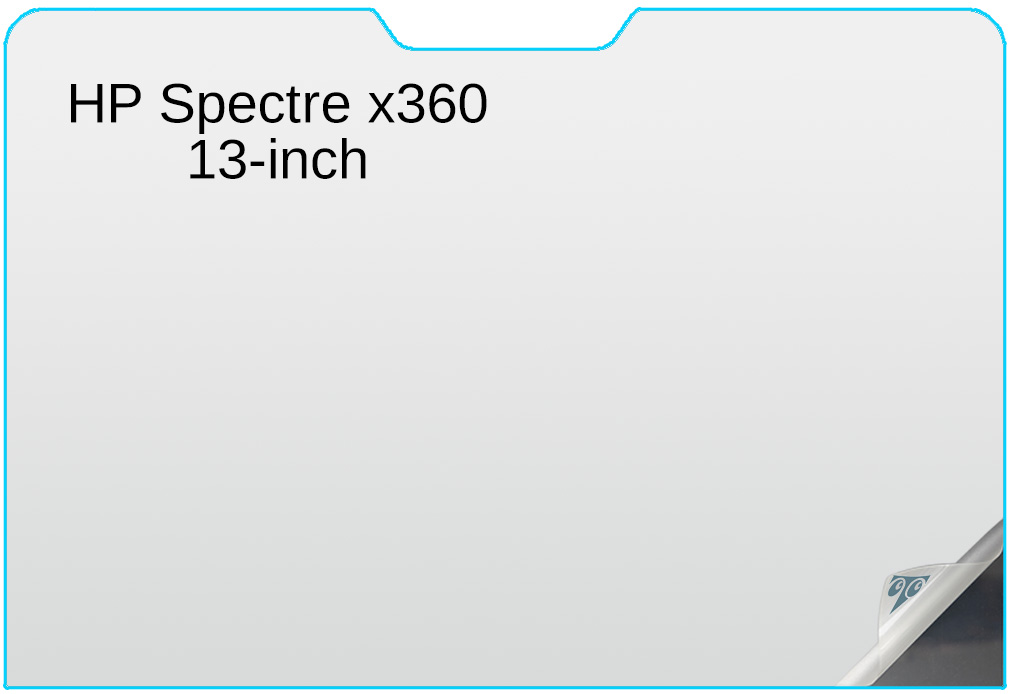 Pellicola protezione display per HP Spectre x360 13-ap0017ng OPACA ANTIRIFLESSO 