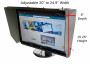 Adjustable 20-24.9-inch Width Monitor Hood Thumbnail Image