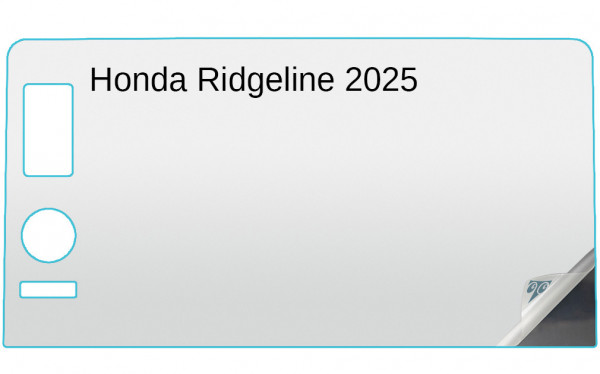 Honda Ridgeline 2025 9-inch In-Dash Screen Protector Image