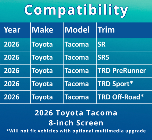2753-07 Compatibility Chart