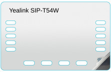 Main Image for Yealink SIP-T54W 4.3-inch Prime Business Phone Privacy Filter or Screen Protector