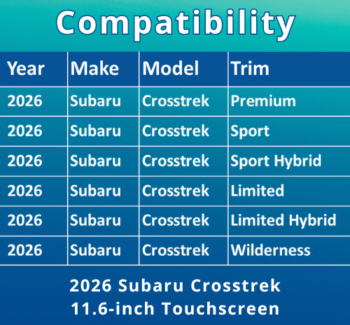 3678-07 Compatibility Chart