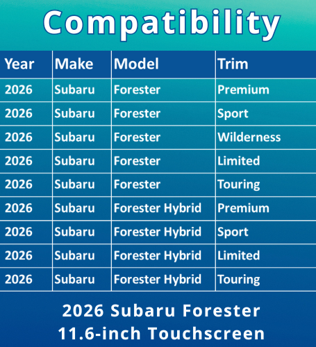 3678-08 Compatibility Chart