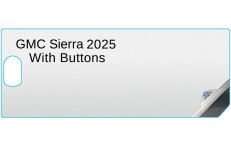 Main Image for GMC Sierra 2025 13.4-inch With Buttons Infotainment Screen Protector