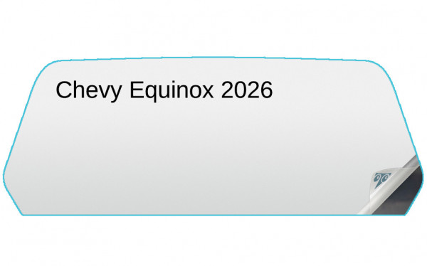 Chevy Equinox 2026 11-inch Driver Info Center Screen Protector Image