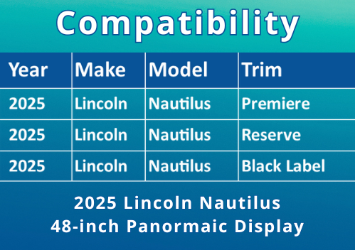 3801-01 Compatibility Chart