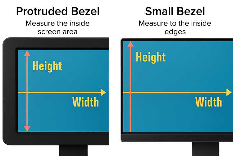 framed vs. frameless measure