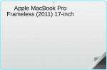 Apple MacBook Pro Frameless (2011) 17-inch Laptop Privacy Filters or Screen Protectors