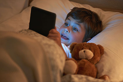 Boy with Tablet