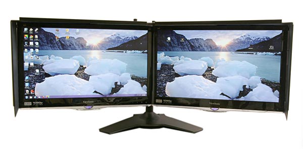 Dual Monitor Hoods also available!