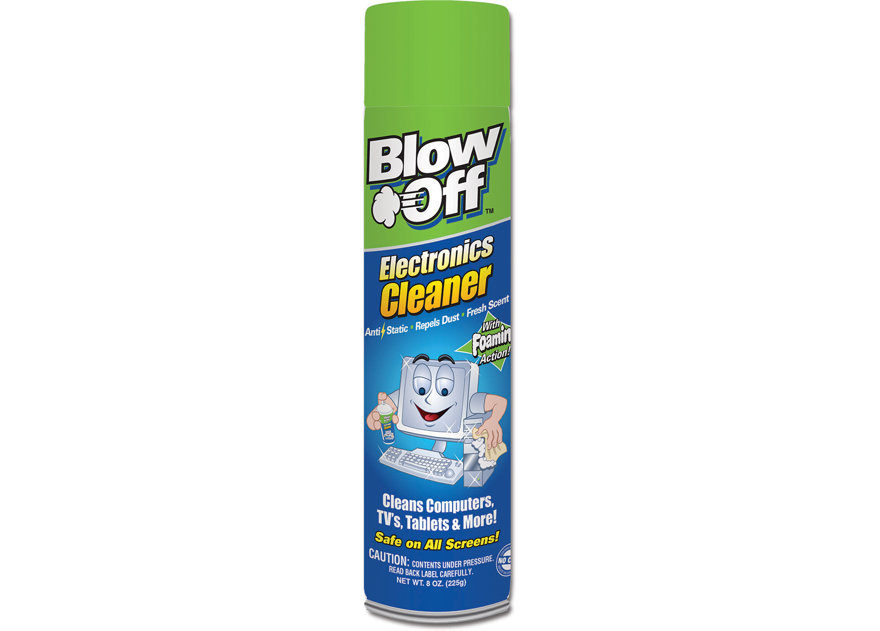 Blow Off Foaming Electronic Cleaner 8 oz. 12 Pack